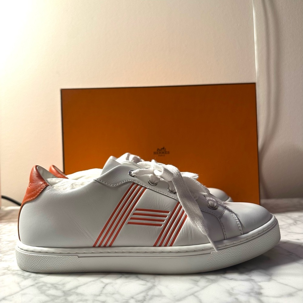 Hermes Avantage Sneakers Orange